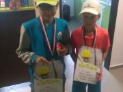 Turnaj mladších žáků v Humpolci - Duchoň - Kylsán 2. místo ve čtyřhře
