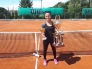 vítězka turnaje žen v Třeboni - Brožová S.