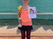 Tereza Šebístková - 1.místo v minitenise - Brno 31. 8.
