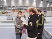 předávání medailí a pohárů ve skupině nejzkušenějších - 3.místo - Dan Duchoň