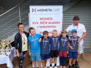 Družstvo babytenistů na MČR 2022 v Prostějově - 8.místo