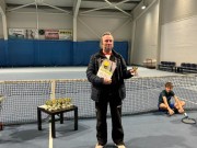 nejlepší hráč turnaje - pan František Vacek (děda Mariana Kváše)