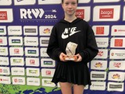 1. místo ve dvouhře - Tereza Šebístková (14.1. Bohnice)