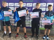 finále čtyřhry ml. žáků v Pardubicích: Pražák, Jániš - Venc A., Kovárník 6:3, 6:0