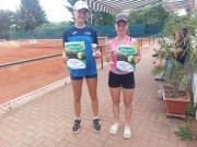 Finále singla st. žákyň /Brno/: Šimáková - Šebístková 6:2, 6:7, 1:10