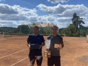 finále dvouhry mužů v Ledči: Palán - Brükner 3:6, 3:6