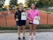3. místo ve čtyřhře st. žákyň v Humpolci: Zemanová, Dovrtělová