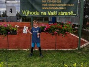 Patrik Bula - 3. místo v babytenise na kurtech Lucie Hradecké