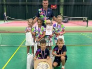 družstvo minitenistů na MČR ve Valašském Meziříčí