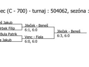 pavouk čtyřhry starších žáků v Humpolci