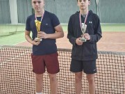 finále dvouhry KP dorostenců v Pelhřimově: Fencl T. - Venc T. 6:1, 6:1