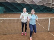 2. místo v deblu st. žákyň pro Kiki Dovrtělovou (spolu s Žiškovou A.)