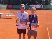 Finále dvouhry na KP st. žáků v ČB: Trnka - Hofman 7:5, 6:0