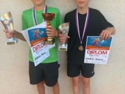2. místo ve čtyřhře na KP st. žáků: Venc A. - Kavřík Š.