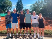 Družstvo dorostu A, zleva: Mikeš D., Mikeš M., Kváš M., Venc T., Šebístková K., Šebístková T.