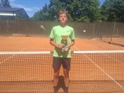 Venc Tomáš – 1. místo dvouhra muži Milevsko