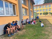 fotbálek na ZŠ v Želivě