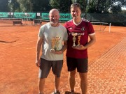 3. místo čtyřhra: Láďa Jaroš - Tomáš Krčil